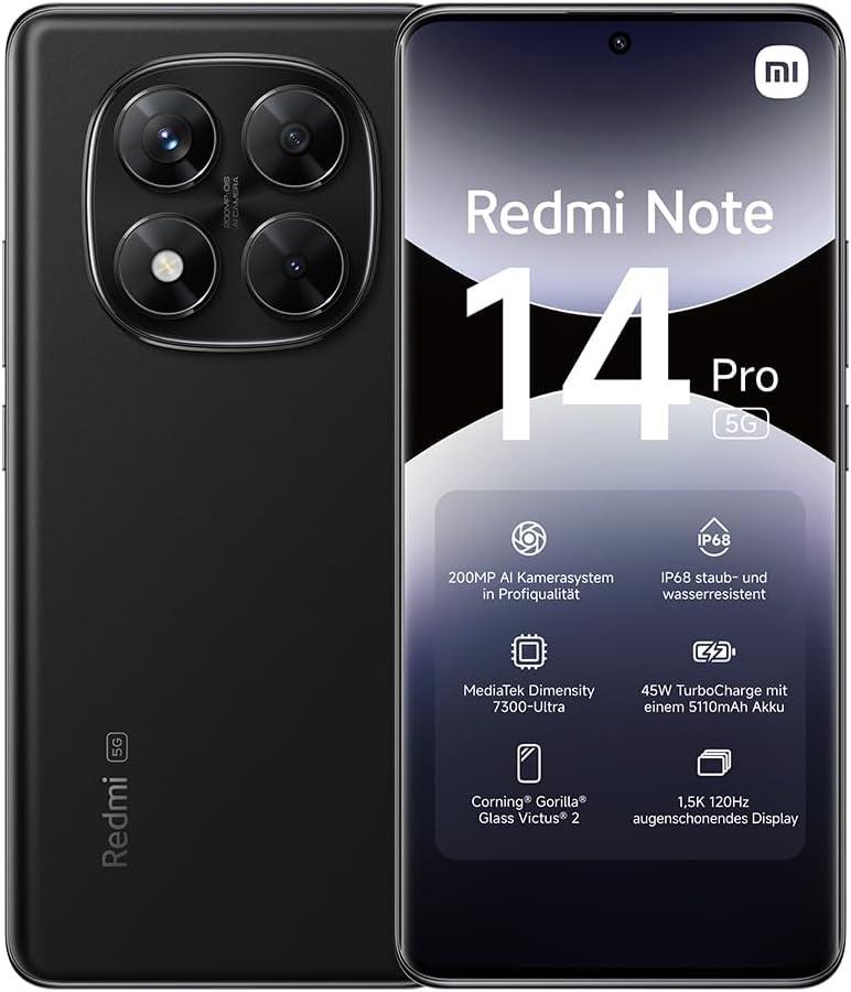 Xiaomi Redmi Note 14 Pro im Test: Unsere Erfahrungen mit 200 MP & 5G