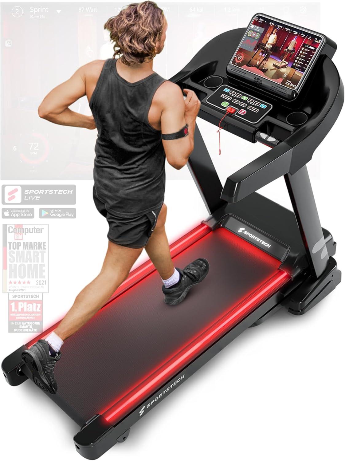 Sportstech F37s: Unser vielseitiges Laufband für Zuhause!