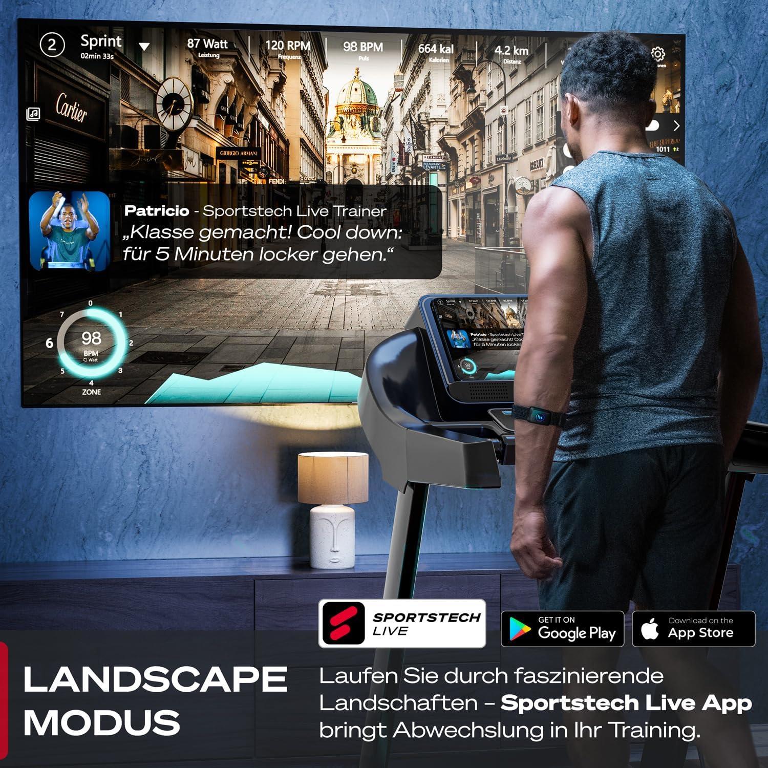 Sportstech F37s: Unser vielseitiges Laufband für Zuhause!