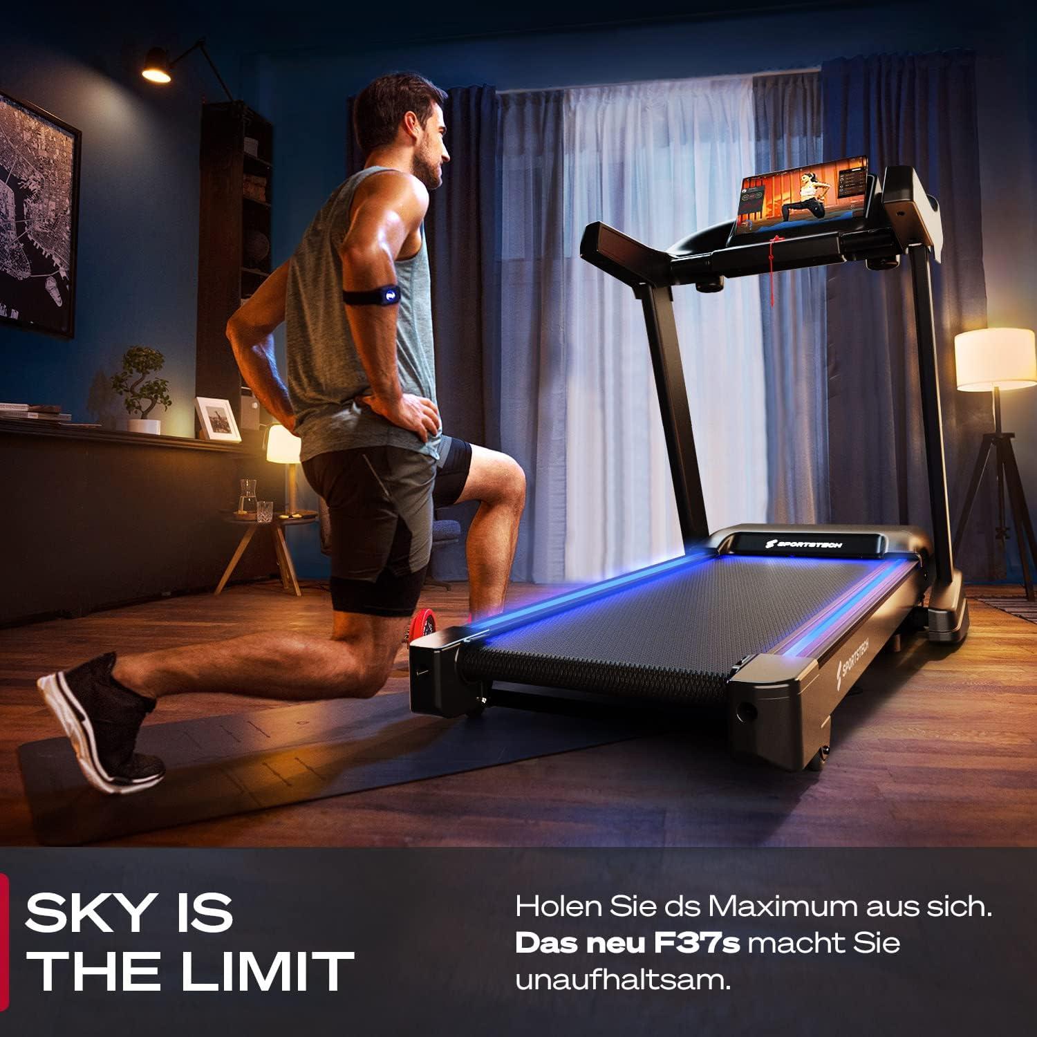 Sportstech F37s: Unser vielseitiges Laufband für Zuhause!