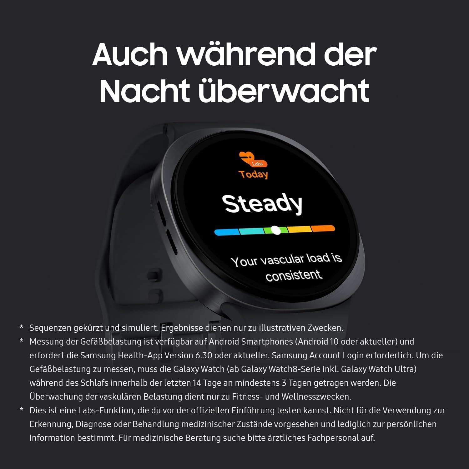 Samsung Galaxy Watch8 im Test: Unser smarter Fitnessbegleiter 44mm